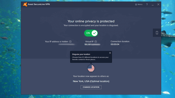 Avast SecureLine VPN - Security & Privacy-check