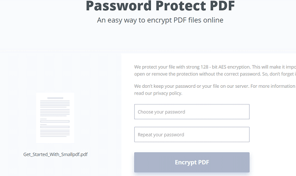 Select a Password