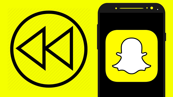How to reverse a video on Snapchat?