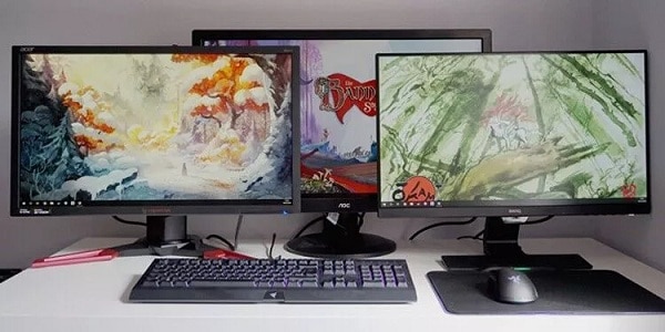 What are the different Monitor panel types?