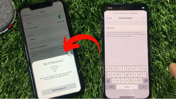 How to share WIFI passwords on your iPhone?