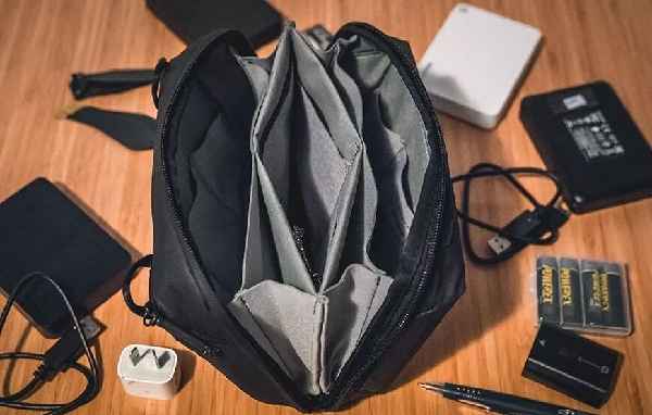 1. The Peak Design tech pouch