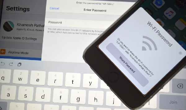 How to Share Wi-Fi Password on iPhone from Mac?