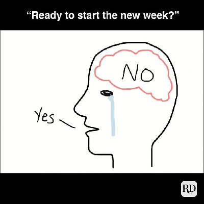 Are you ready to start the week? 