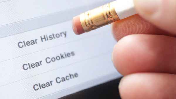 Clear cache & cookies 