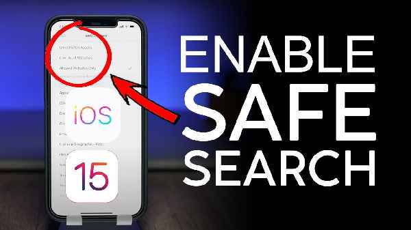 HOW TO TURN OFF SAFE SEARCH ON AN IPHONE OR IPAD RUNNING IOS