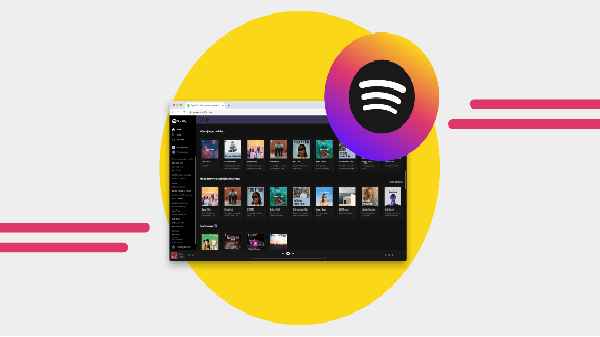 Use the Spotify web player in a separate window.