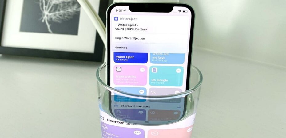 Eject Water from iPhone Using Siri Shortcuts