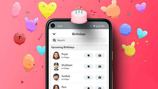 Setting Up Birthday Notifications on Snapchat