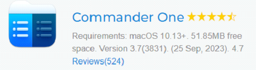 Commander One- A Comprehensive Task Manager for Mac