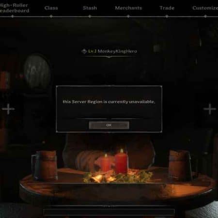 Fix ‘Server Region is currently unavailable’ Dark and Darker
